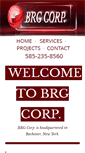 Mobile Screenshot of brgcorporation.com