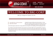 Tablet Screenshot of brgcorporation.com